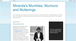 Desktop Screenshot of mirandabunting.com