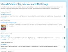 Tablet Screenshot of mirandabunting.com